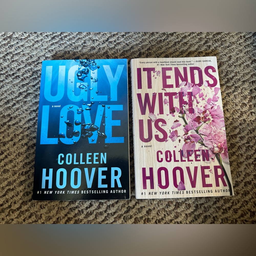 Colleen Hoover Book Bundle- Popular Booktok Books- Ugly Love &  It Ends With Us